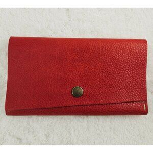 PORTLAND LEATHER GOODS Sugar Pebble Leather Rancher Tri-Fold Wallet